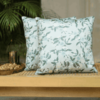 Seb Green Polyester Cushion Cover