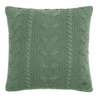 Hazel Indus Blue Combed_Cotton Cushion Cover