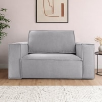 Skult  Pull Out Sofa cum Bed  in Grey Colour