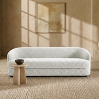 Elegantensemble Wood 3 Seater With Upholstery Non Storage Sofa In Grey Colour