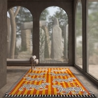 Jaipur Rugs Soft Abstract Wool Polyester Dhurrie Rug White 6x8 ft