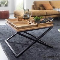 Freeman Solid Wood Side Table