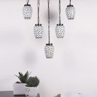 Devansh Solid Wood Electric Wall Light in Brown Colour with White Shade Count of 1 Light