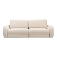 Lite 3 Seater Pull Out Sofa cum Bed  in Cream Colour