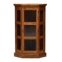 Simson Solid Wood Bookshelf In Natural Finish