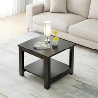 Boston Coffee Table - Dark Walnut Finish - Compact