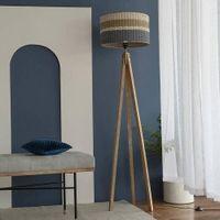Lola Multicolor Floor Lamp With Iron Base