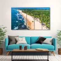 The Castle Decor Seaside Wall Art Set of 5 27x48 Inch