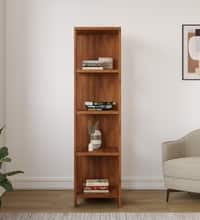 DCanape Epilogue Engineering Wood Book Shelf Dark Acacia Finish