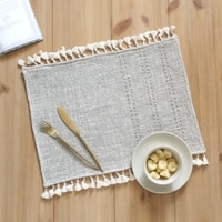 Arabian Sea Set Of 2 Placemats With Grey Colour