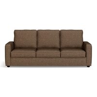 Apollo Compact Sofa Set (Colour : Mocha, Cushion : Hard, Back Type : High Back, Seater : 3+1+1)