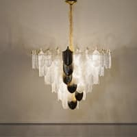 ALEXA 15 Light Modern Crystal Ceiling Chandelier