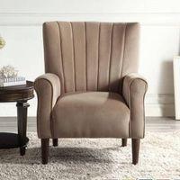 Maxo Accent Chair in Brown Colour