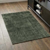 Jaipur Rugs Textured Liner Abstract 2x3 Feet Hand Knotted Rug Carpet For Living Room And Bedroom