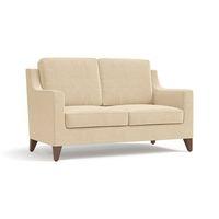 Abbey 2 Seater Fabric Sofa in Birch Beige Colour