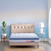 Balance Plus -Doctor Recommended, 5 Zone Dual Density Orthopedic Support layer, Euro Top Memory Foam Mattress (72 x 70 in, 8 Inches)
