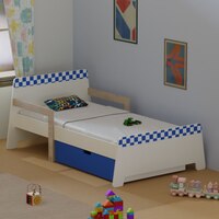 Jujube Kids Toddler Bed in Blue