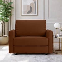 Flycon  Pull Out Sofa cum Bed  in Brown Colour