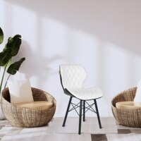 Superb Dining Chair In White