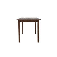 Monterey 4 Seater Dining Set with 4 Chairs (Rubberwood, Dark Cappuccino Finish)