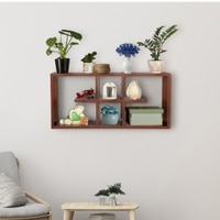 Darren Bookshelf in Columbian Walnut Finish