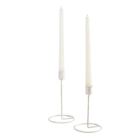 Handmade Iron Candle holders -set of 2
