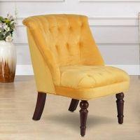 Finnegan Accent Chair - Yellow (Colour : yellow)