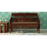 Navya 2 Seater Wooden Sofa