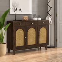 Flow Sheesham Wood  Shoerack In Provincial Teak Finish