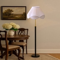 Devansh Wood & Metal Floor Lamp