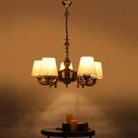 Devansh Metal Electric Wall Light in Red Colour with Red Shade Count of 1 Light