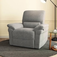 Bernice One Seater Recliner in Dolphin Grey Colour