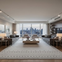 Arctic Frame Carpet 5 X 7