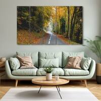 The Castle Decor Forest Trees Spring Landscape Wall Art Set of 5 27x48 Inch