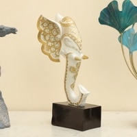 Ryan Polyresin Figurine in White Colour