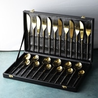 Regal Feast 24-Piece Premium Dining Cutlery Set