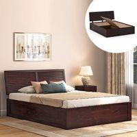 Terence Storage Bed (Solid Wood)