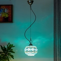 Gosse mosaic glass hanging light