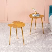 Cosmo Aluminium Side Table in  Finish - Set of 2
