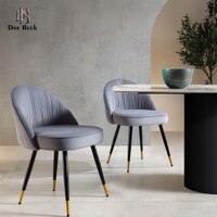 Momence Metal Accent Chair in Grey Colour