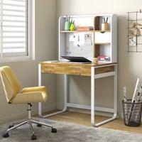 Pinto Engineered Wood Study Table in Two Tone Finish