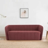 Candler Fabric Sofa (Pink)