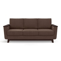 Corby Essential 3 Seater Fabric Sofa in Daschund Brown Colour