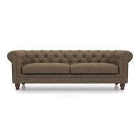 Winchester Essential 3 Seater Fabric Sofa in Dune Colour