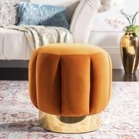 Gilbert Ottoman Color in Orange