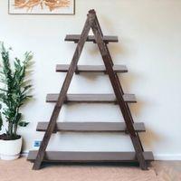 Kassel Sheesham Wood Book Shelf in Mahogany Finish