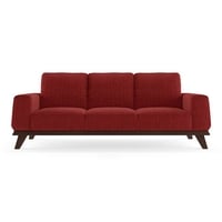 Granada Sofa Set (Colour: Salsa Red, Seater: 3+2+1)