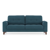 Verona Luxe 3 Seater Fabric Sofa in Colonial Blue Colour
