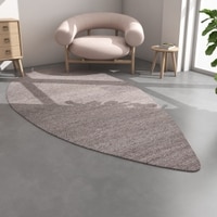 Jaipur Rugs Soft Solid Wool Tufted Rug Beige 5x10 ft