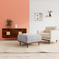 Klee Ottoman Color in Grey